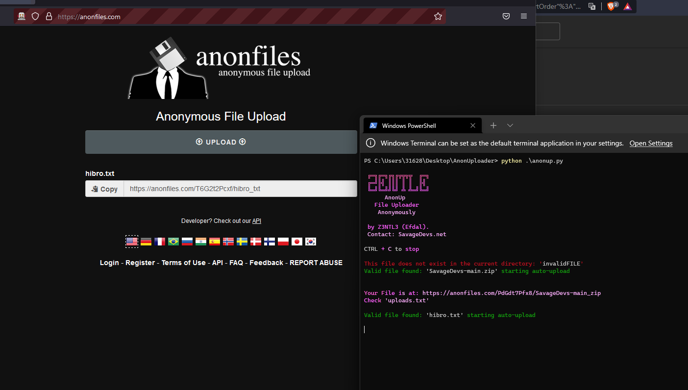 GitHub - Ondrik8/AnonCDN-BOT: a BOT which uploads automaticly multiple ...