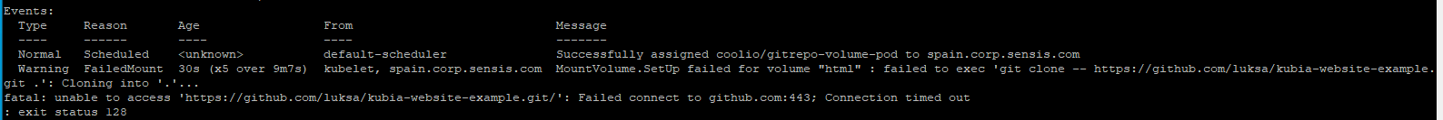 Pod fails to connect to volume github due to proxy · Issue #87465 ...