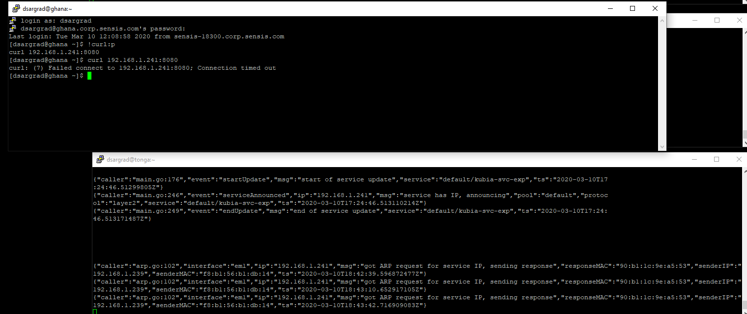 Bare Metal K8S 63 Second Service Routing Delay - when accessing service ...