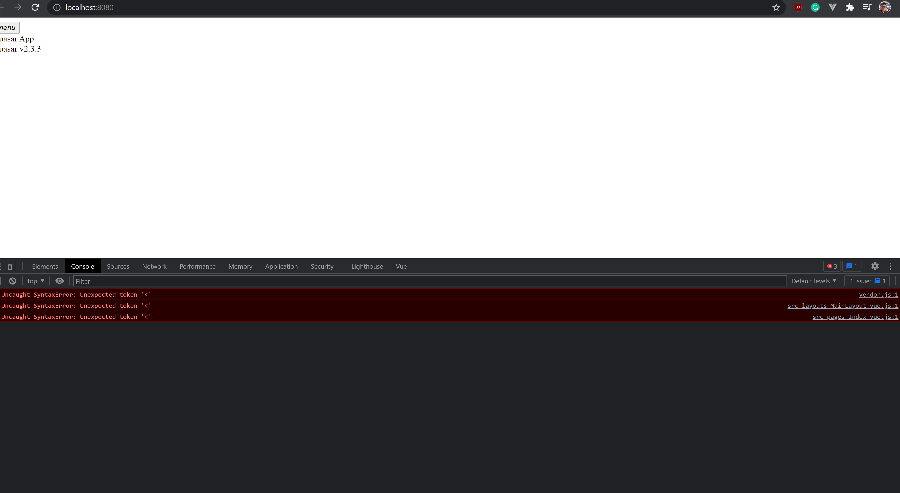 Any change in server side code in ssr mode causing webpack dev server
