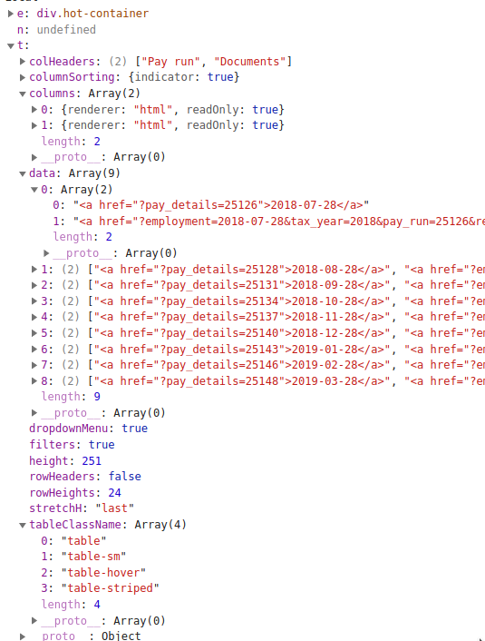 Cannot click on hyperlinks in a cell on a mobile device · Issue #4570 ...