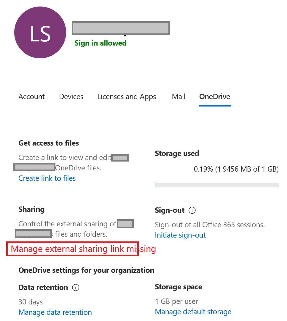 Manage External Sharing Link Missing For Sharepoint Admin Issue 1640 Microsoftdocs Officedocs Sharepoint Github