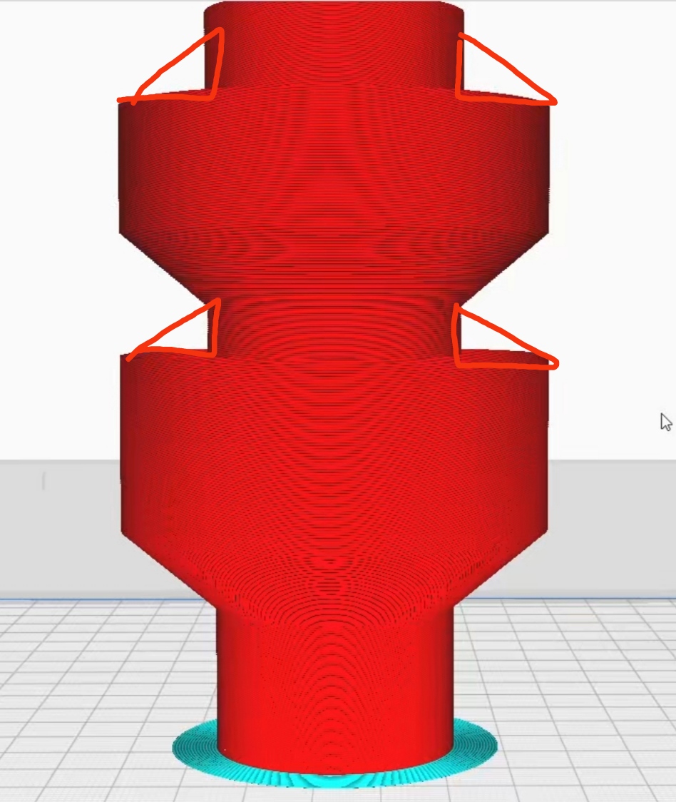 Make overhang printable in spiralize outer contour mode does not work ...
