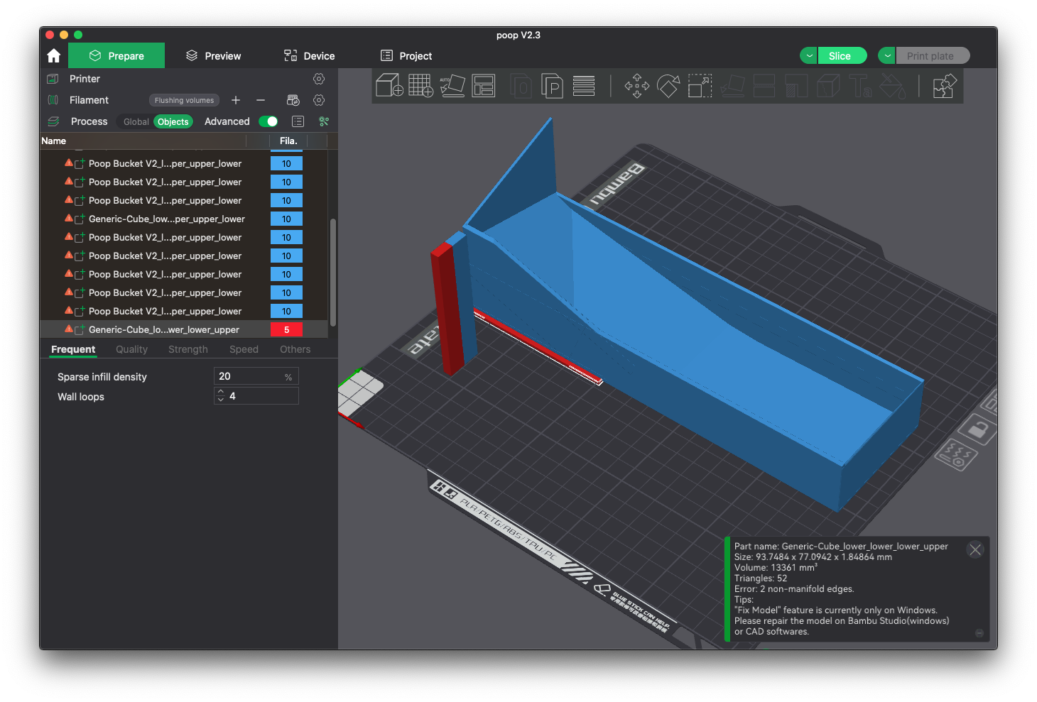 Negative Part Purge Issue 861 Bambulab BambuStudio GitHub