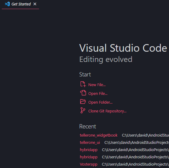 Allow shift + left click recent history to open project/file in a new