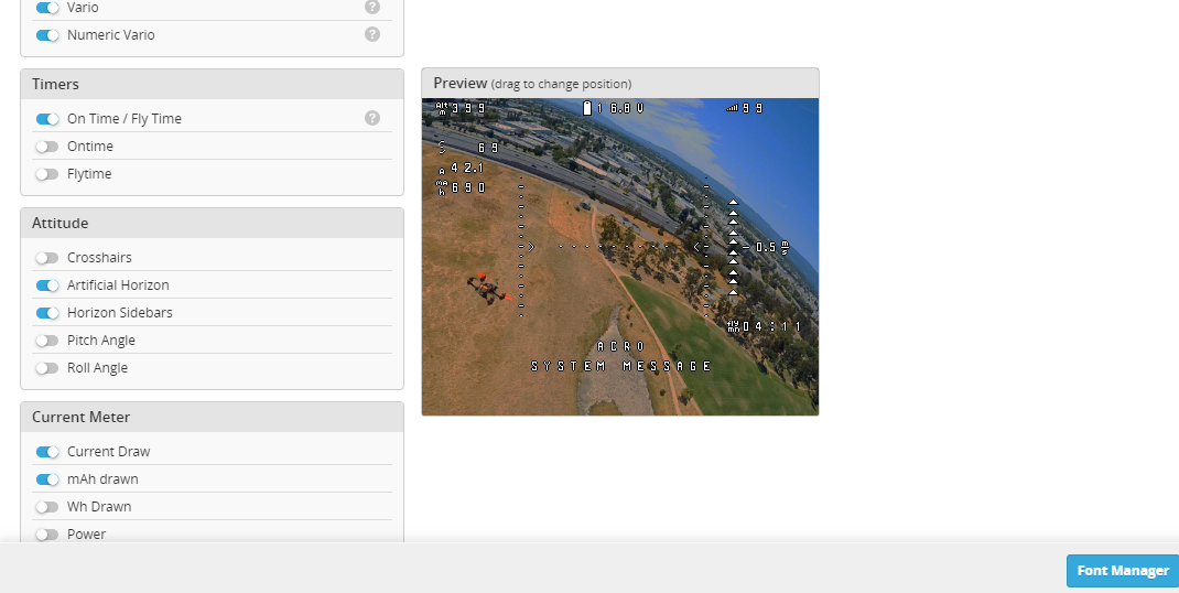 F405 wing OSD lacks parameters · Issue #4674 · iNavFlight/inav · GitHub