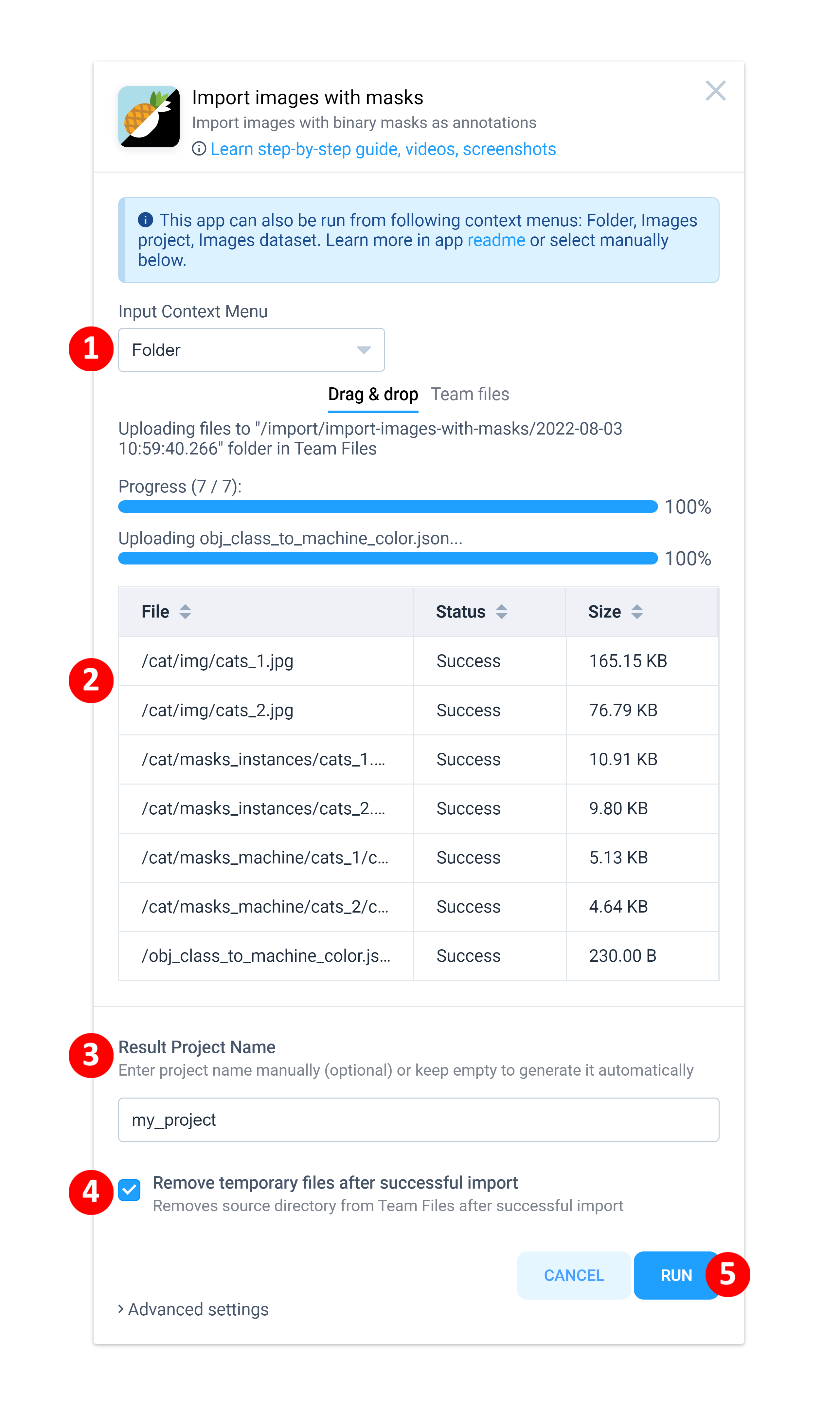 GitHub - supervisely-ecosystem/import-images-with-masks: Import images ...
