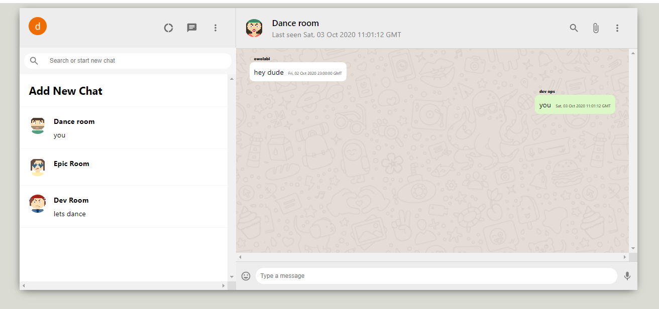 GitHub - owolabidevops/Whatsapp-clone: Whatsapp real time chat app with ...
