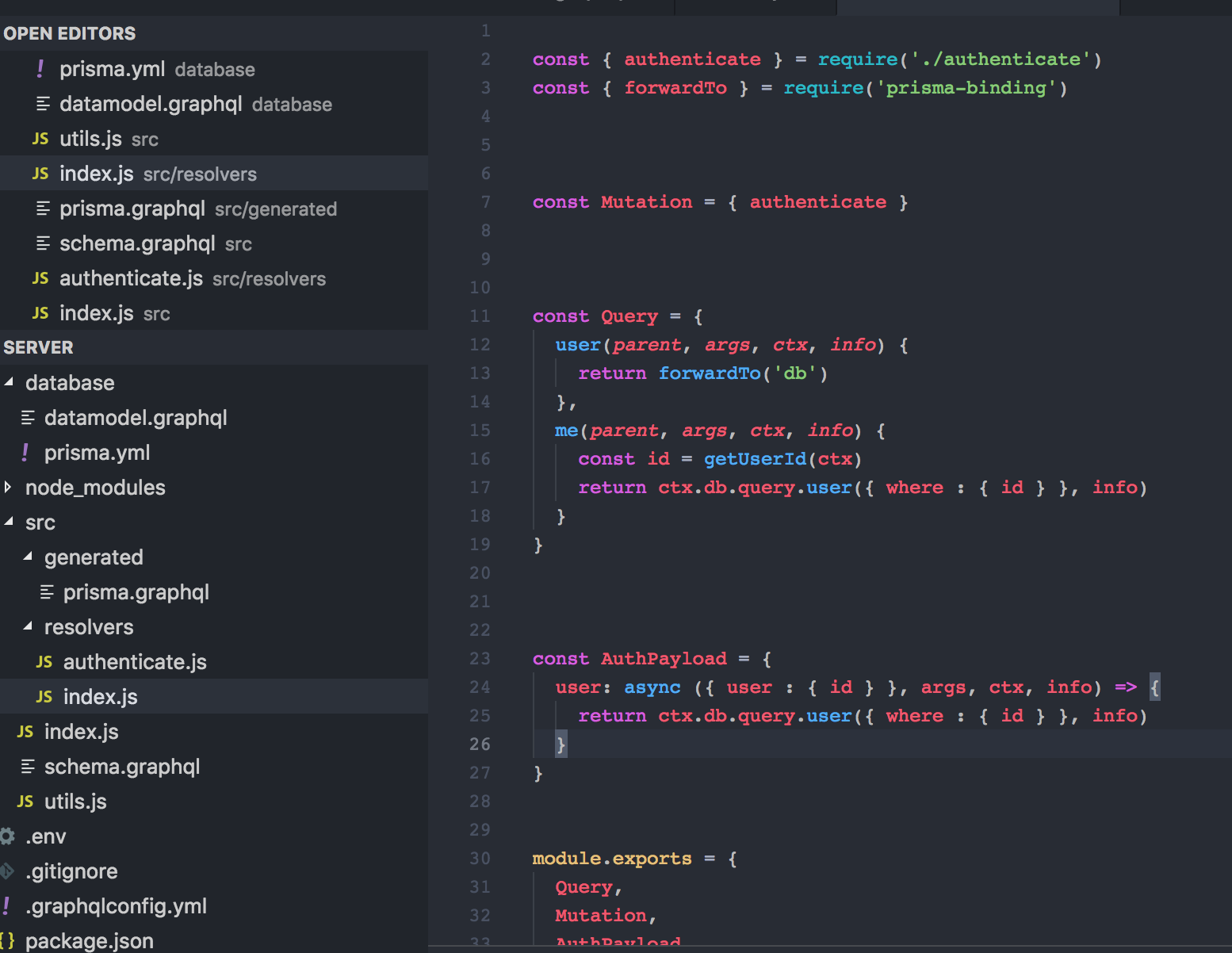Prisma Deploy – generated prisma.graphql file is commented out halfway ...