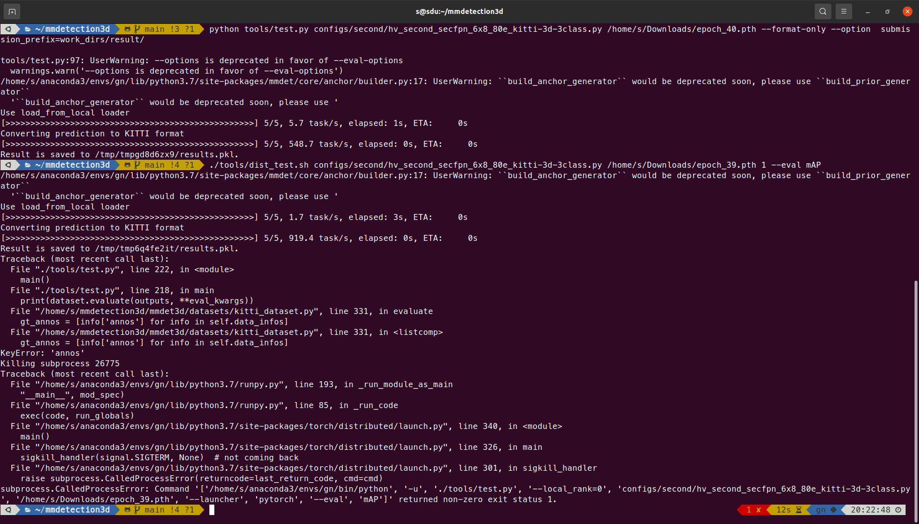 Error in calculating mAP, when using the TEST dataset · Issue #1203 ...