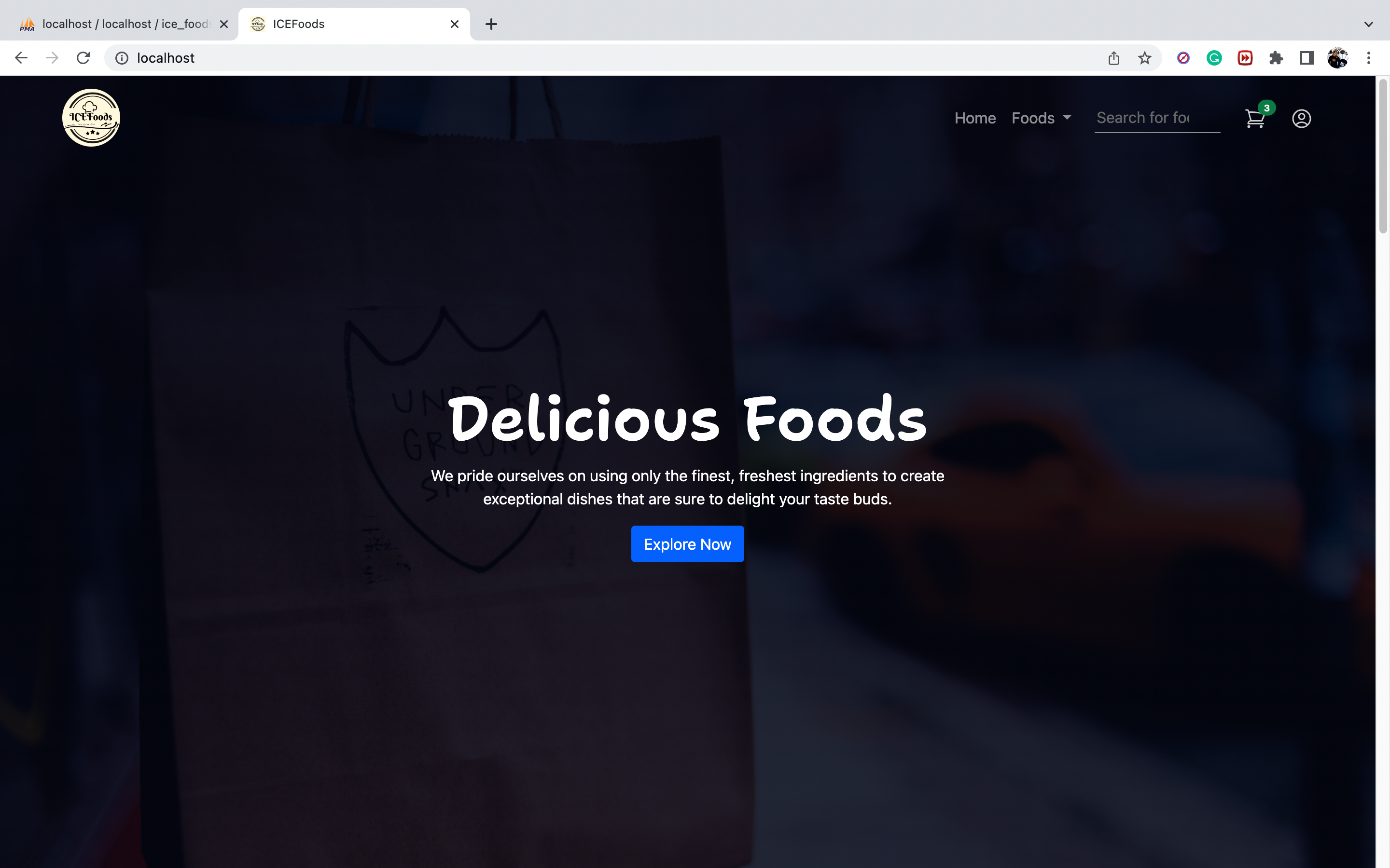GitHub - fallenAmber/ICEFoods-Online-FOOD-Order-Management-System