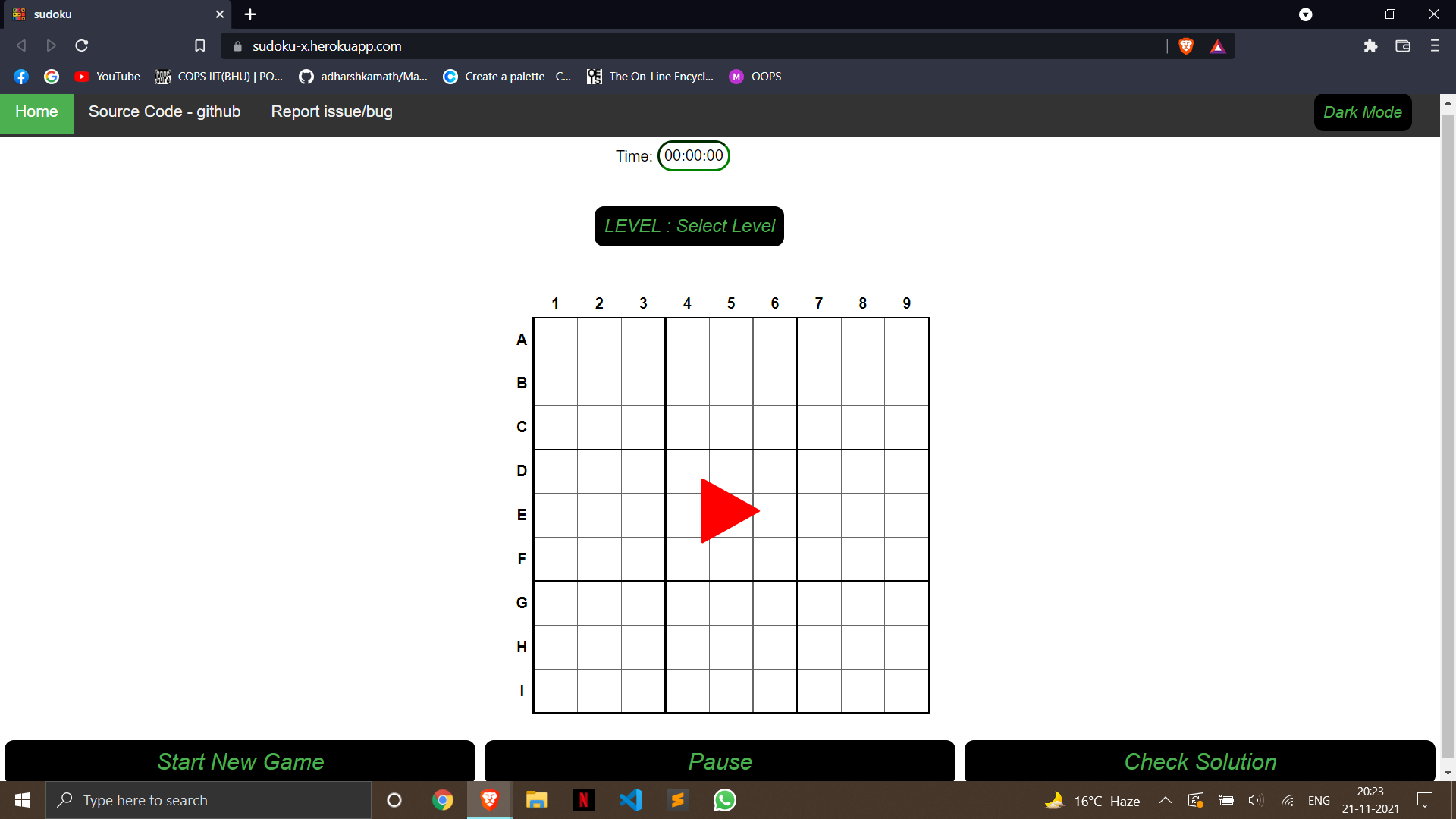 GitHub - sahiloberoi123/Sudoku