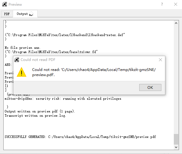 Could not read PDF on Windows with xelatex · Issue 93 · tikzit/tikzit