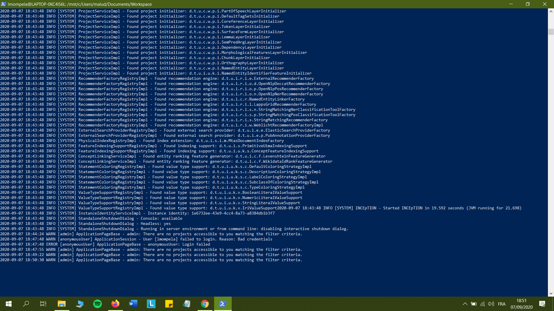 Whitelabel error page · Issue #1802 · inception-project/inception · GitHub