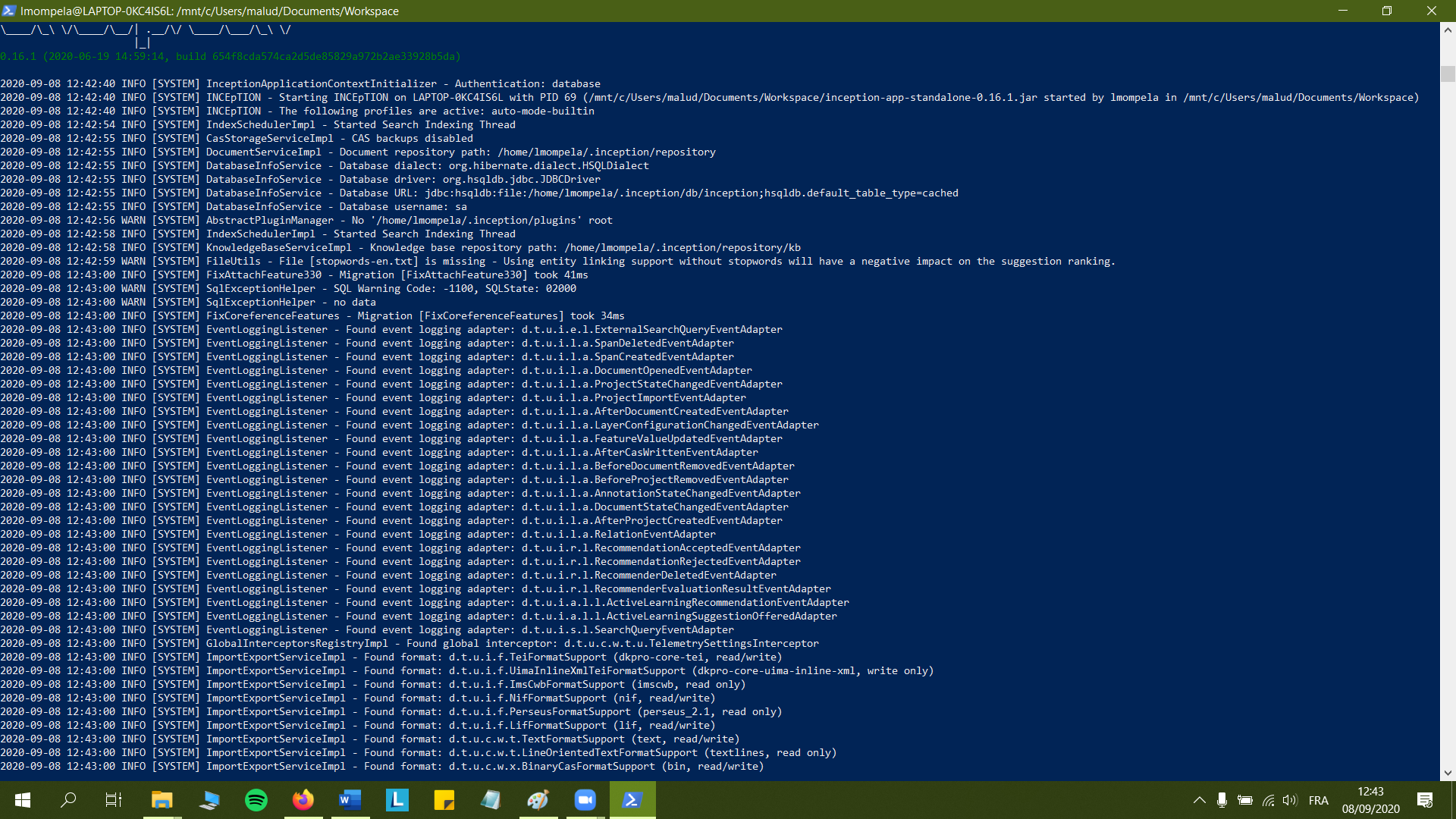 Whitelabel error page · Issue #1802 · inception-project/inception · GitHub