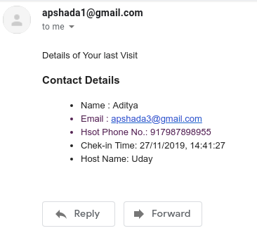 GitHub - apshada/Visitor-Checkpoint: Entry Management Software