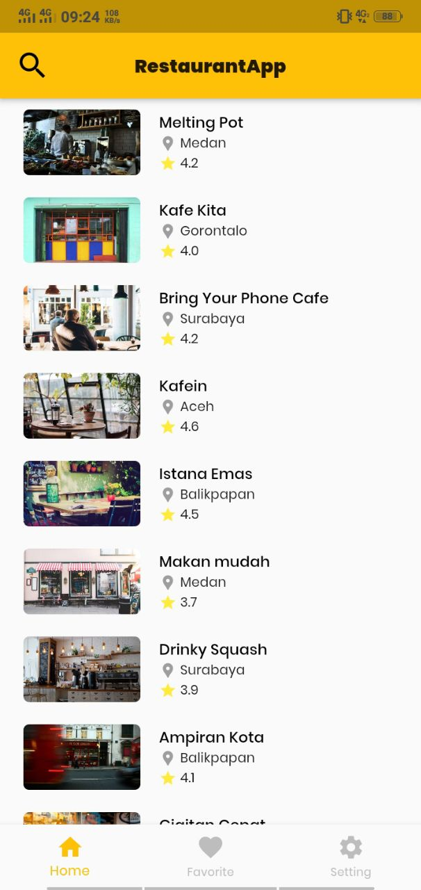 GitHub - rwghazi/RestaurantApp: Dicoding x IDCamp - Flutter Intermediate