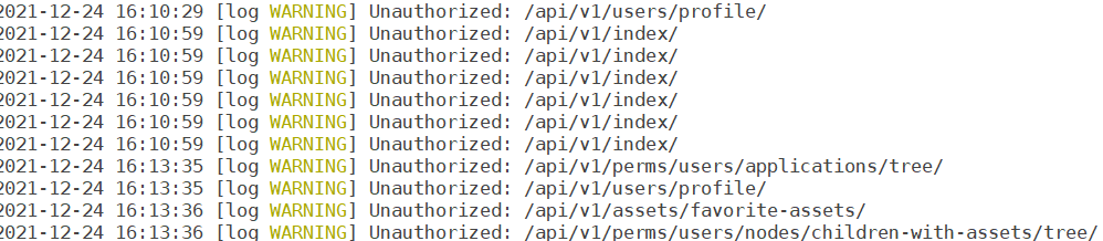 web端用户、资产列表间歇无显示[Bug] · Issue #7435 · jumpserver/jumpserver · GitHub