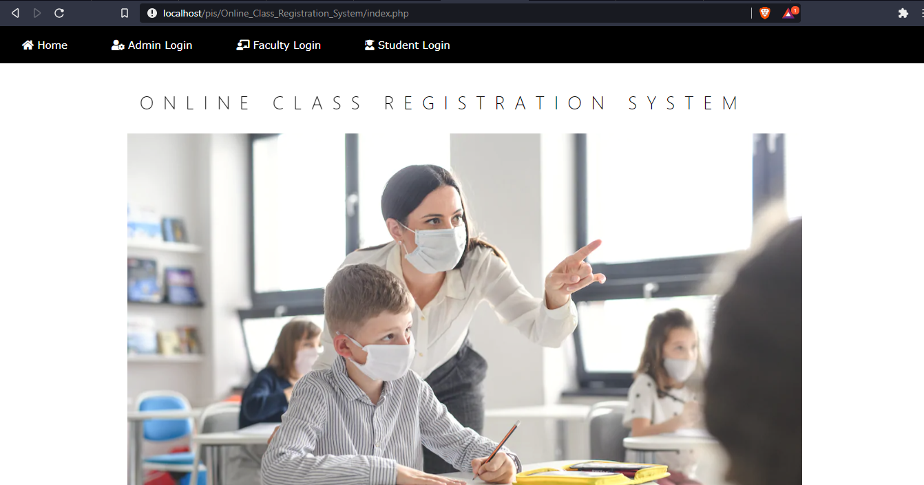GitHub - Arunodoi/Online-Class-Registration-System · GitHub