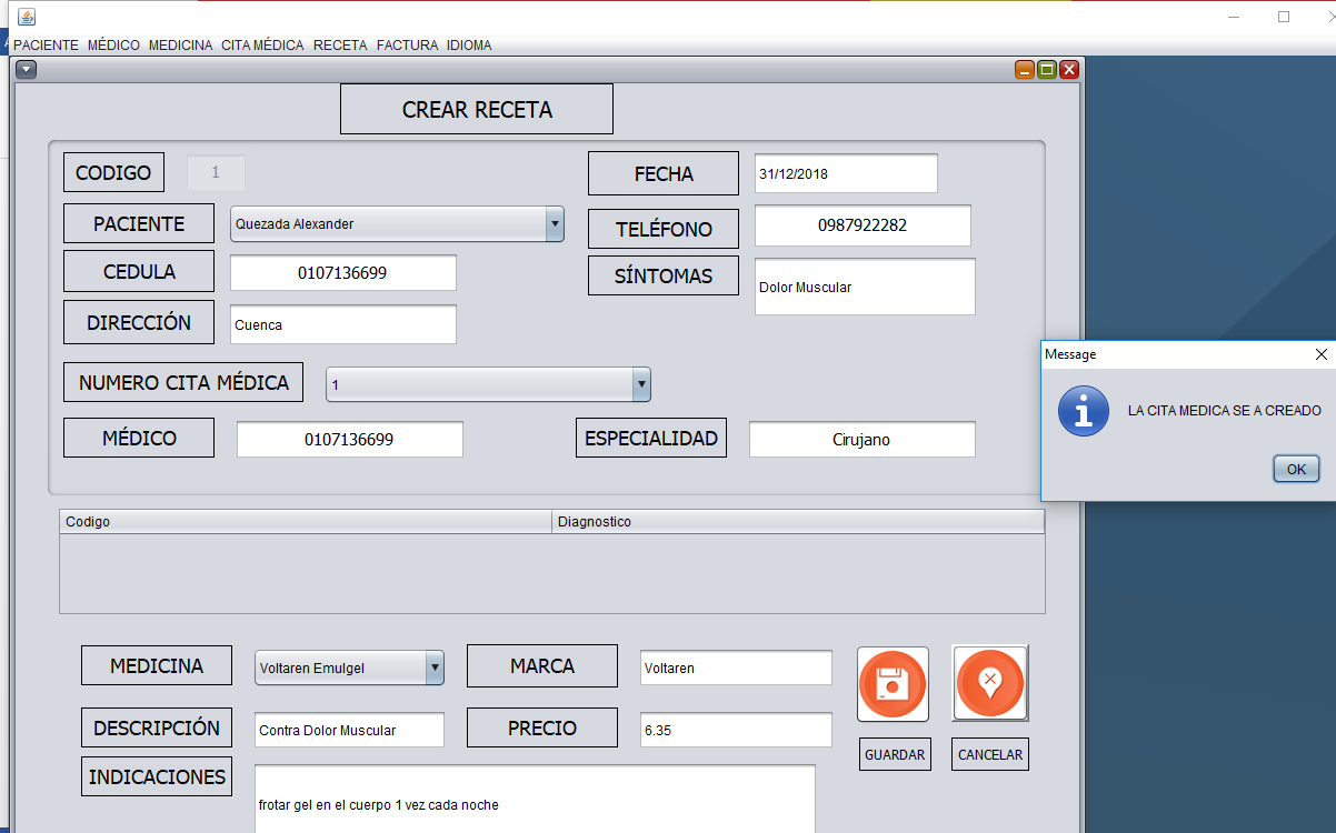 GitHub - franklin-Orellana/Proyecto-CitaMedica · GitHub