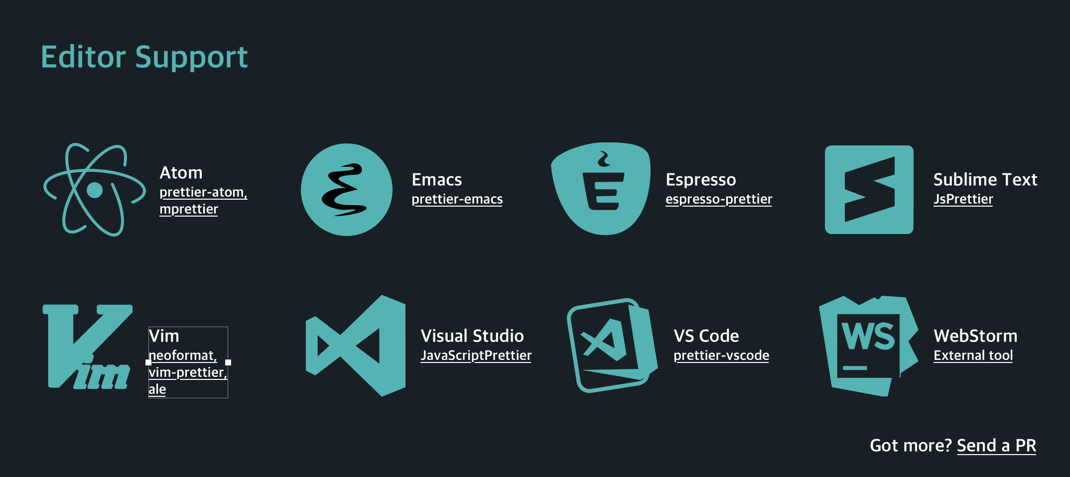 WIP Homepage design thread · Issue #3669 · prettier/prettier · GitHub