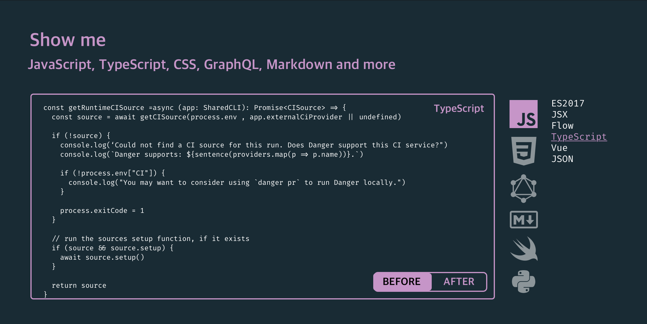 WIP Homepage design thread · Issue #3669 · prettier/prettier · GitHub