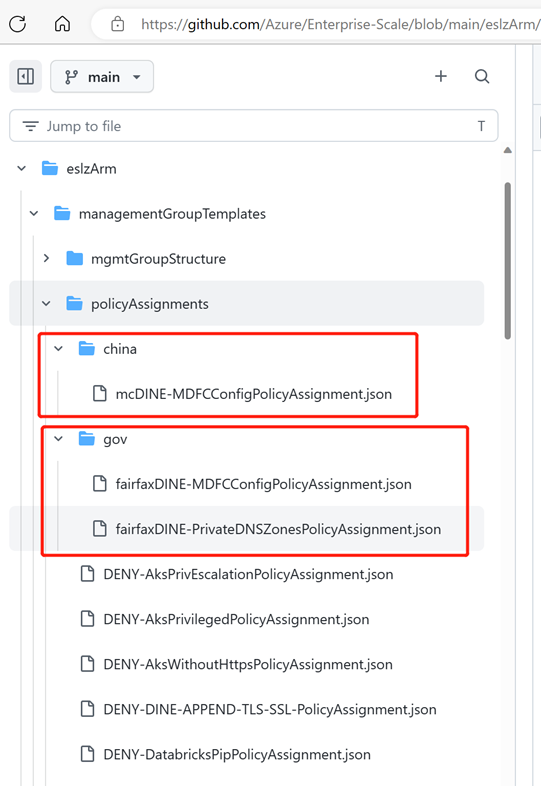Bug Report missing of 'PrivateDnsPolicyAssignment' for China in the ARM ...