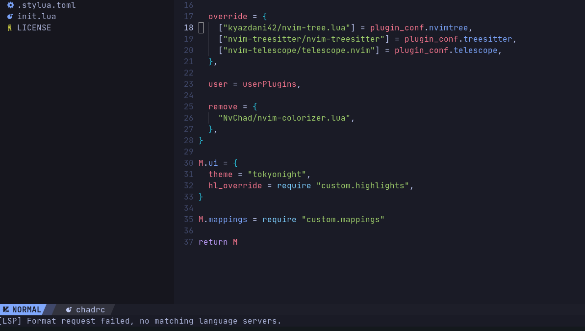 Lsp Format does not work · Issue #1218 · NvChad/NvChad · GitHub