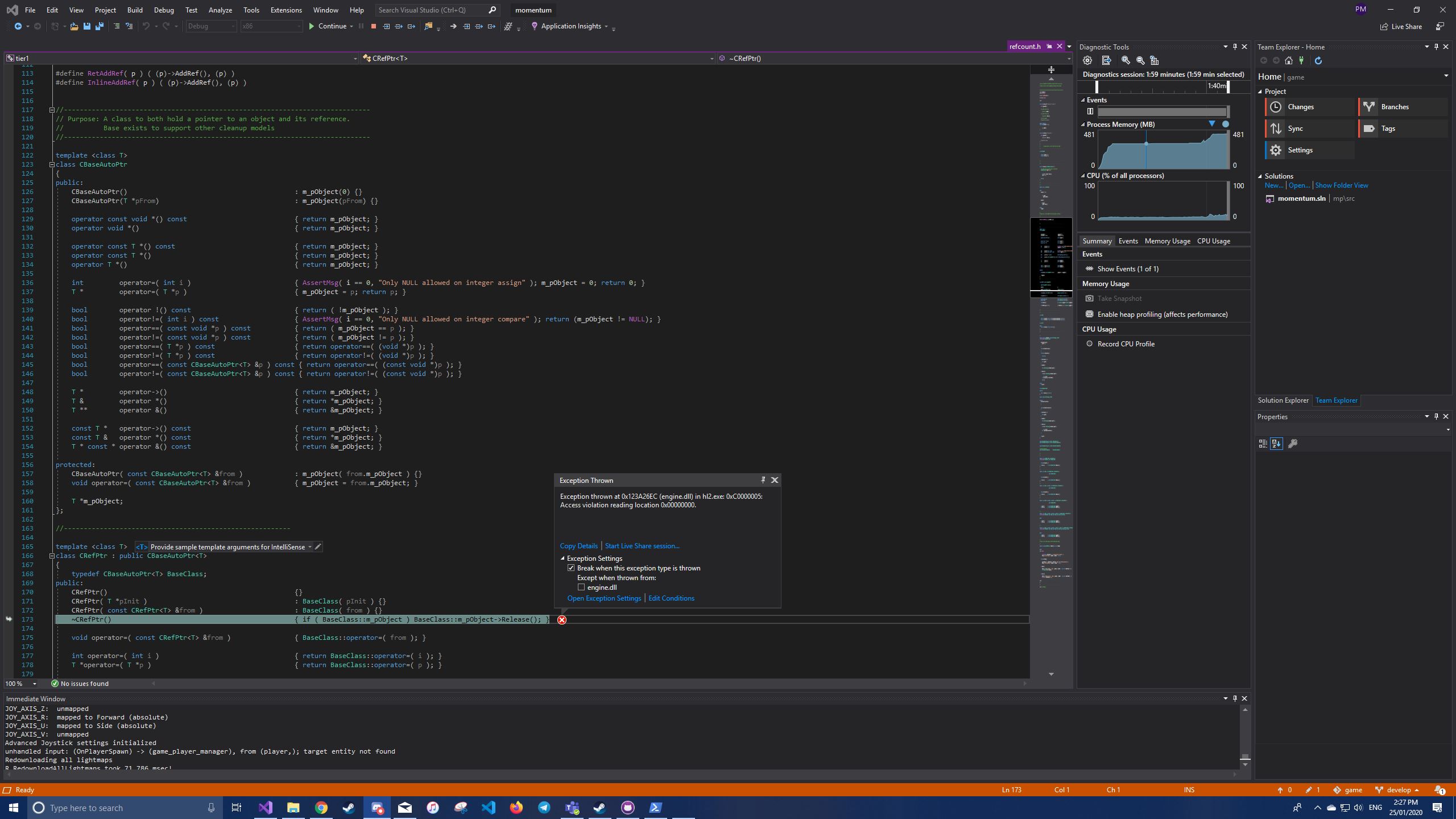 mat_texture_list 1 causes inconsistent crashes · Issue #548 · momentum ...