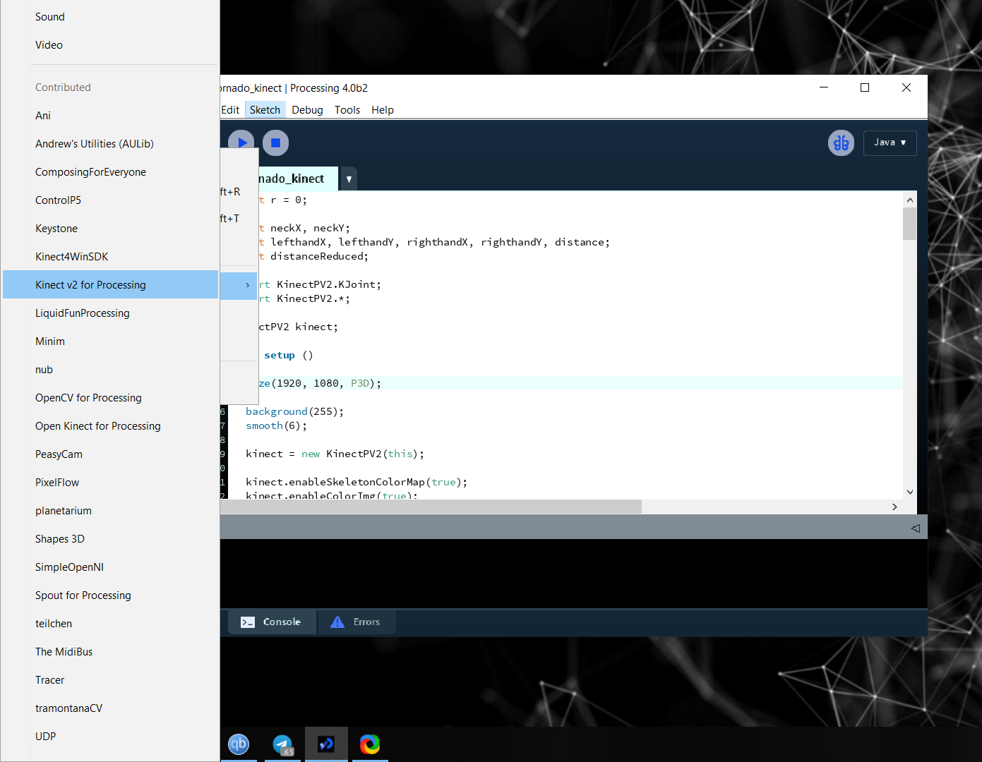 Interface problems when moving the window to a monitor with Windows ...
