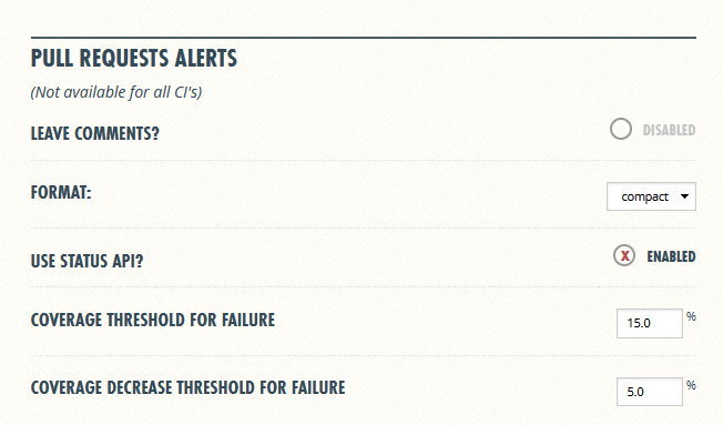 github - abanfi cpp-coverage-test Images High Quality... Test coverage is marking pull requests as failed · Issue #595 ...