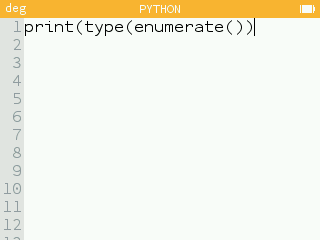 type(enumerate()) Python code makes the calculator crash · Issue #1371 ...