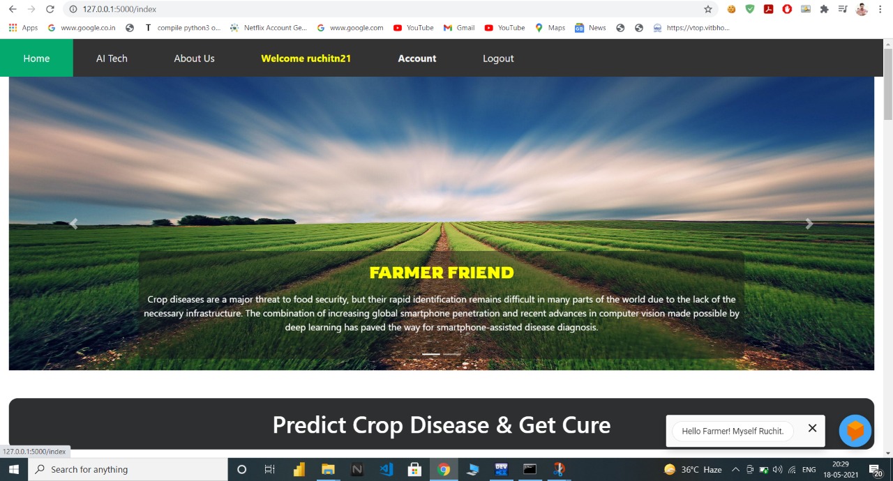 GitHub - vikram05/Farmer_Friend