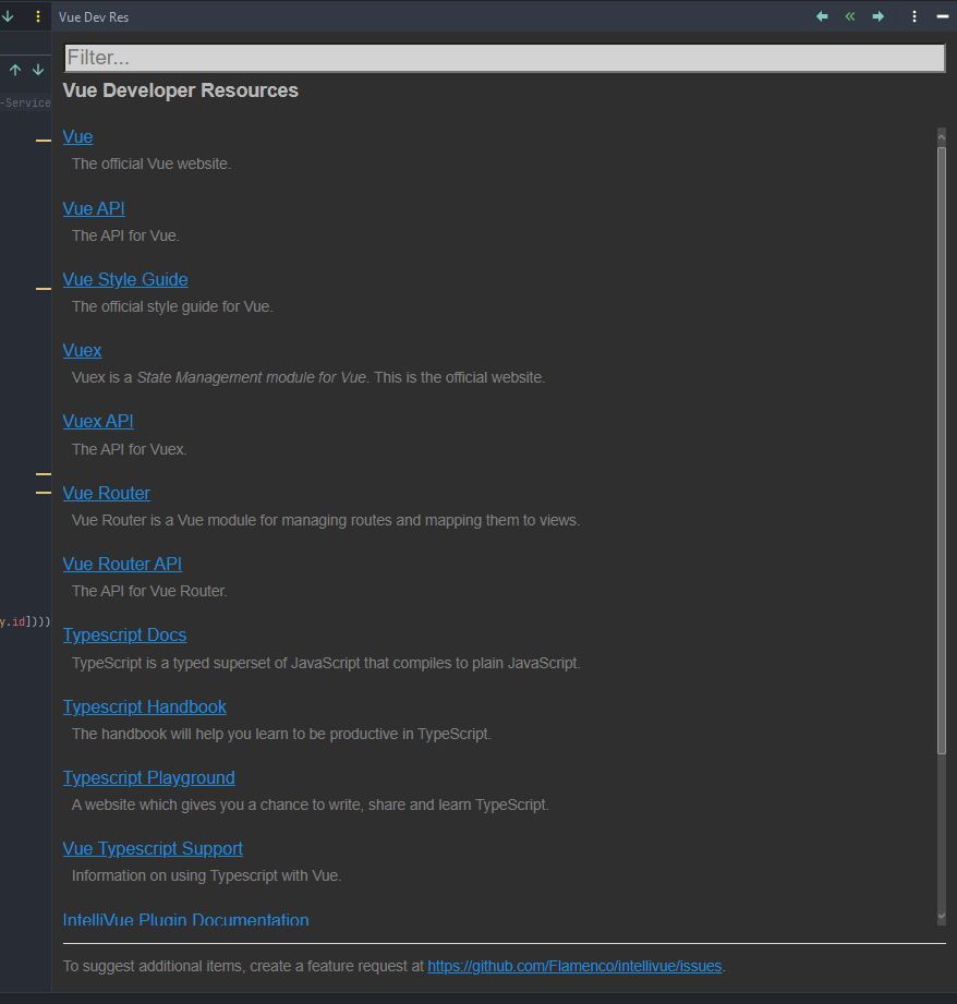 Add vuetify to list of links · Issue 21 · Flamenco/intellivue · GitHub