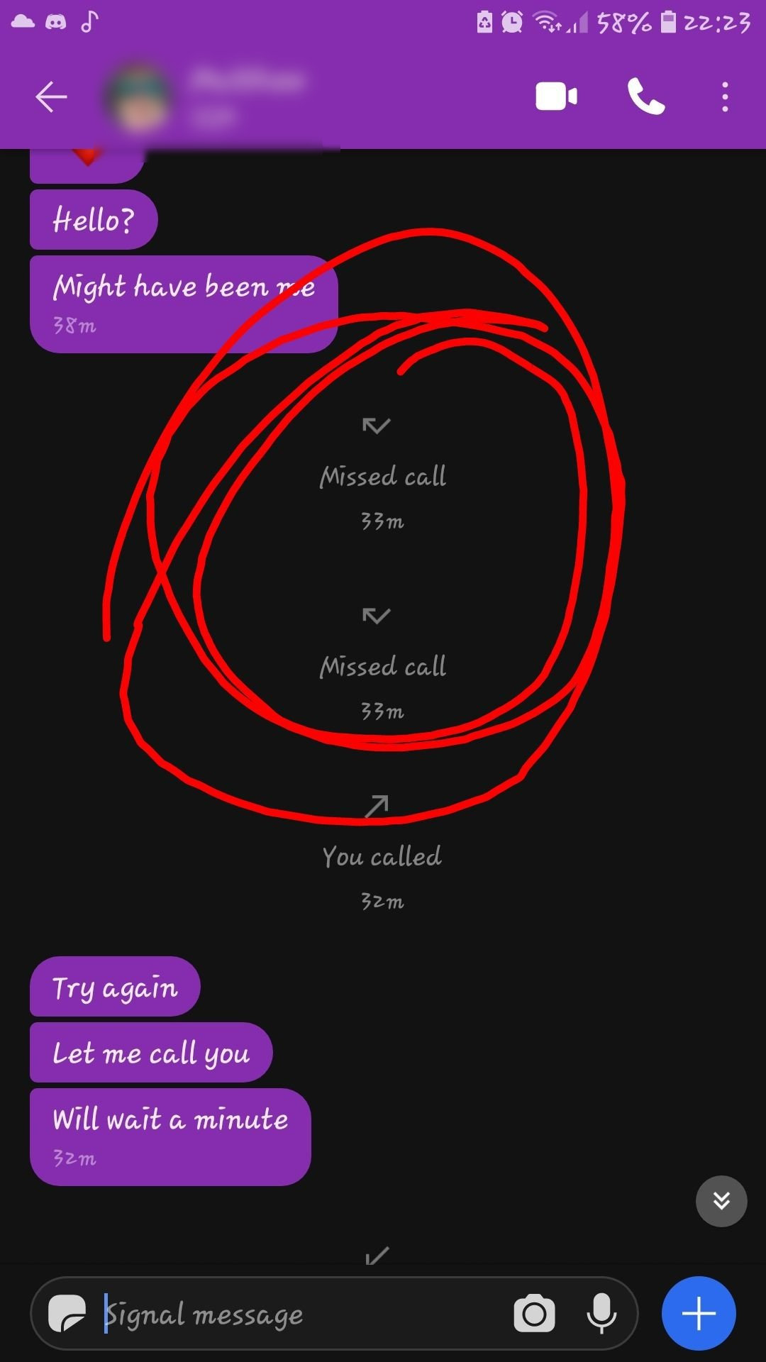 Signal Message are delayed and don't give a notification pop up · Issue