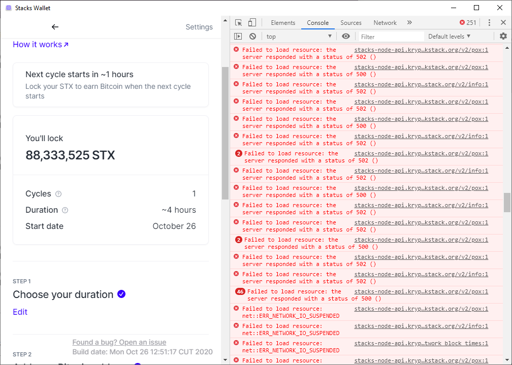 Leatherfac Error Not able to stack on windows · Issue #297 · leather-io/desktop · GitHub