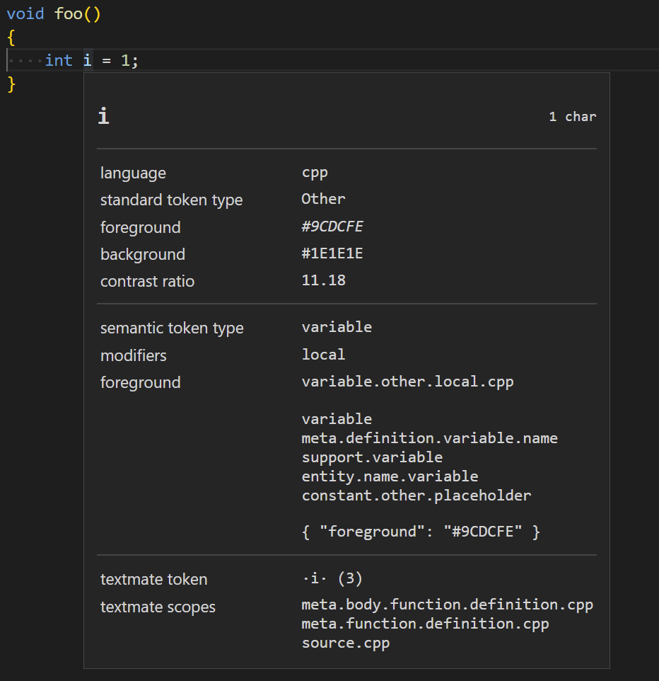 [Feature Request] Semantic highlight of each local variable with a ...