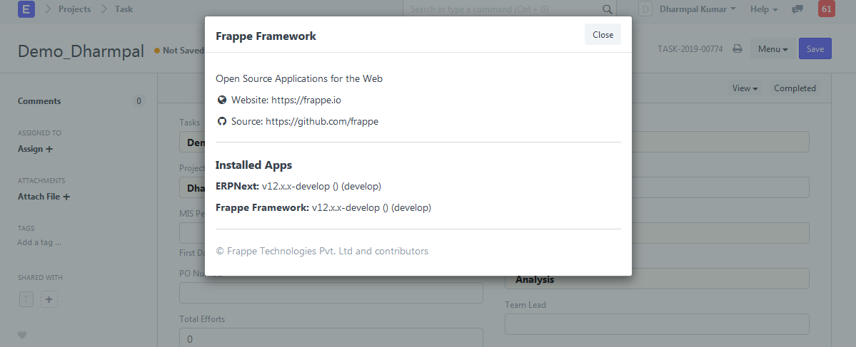 Not Able to Set Task Status as Closed or Completed · Issue #17116 ...
