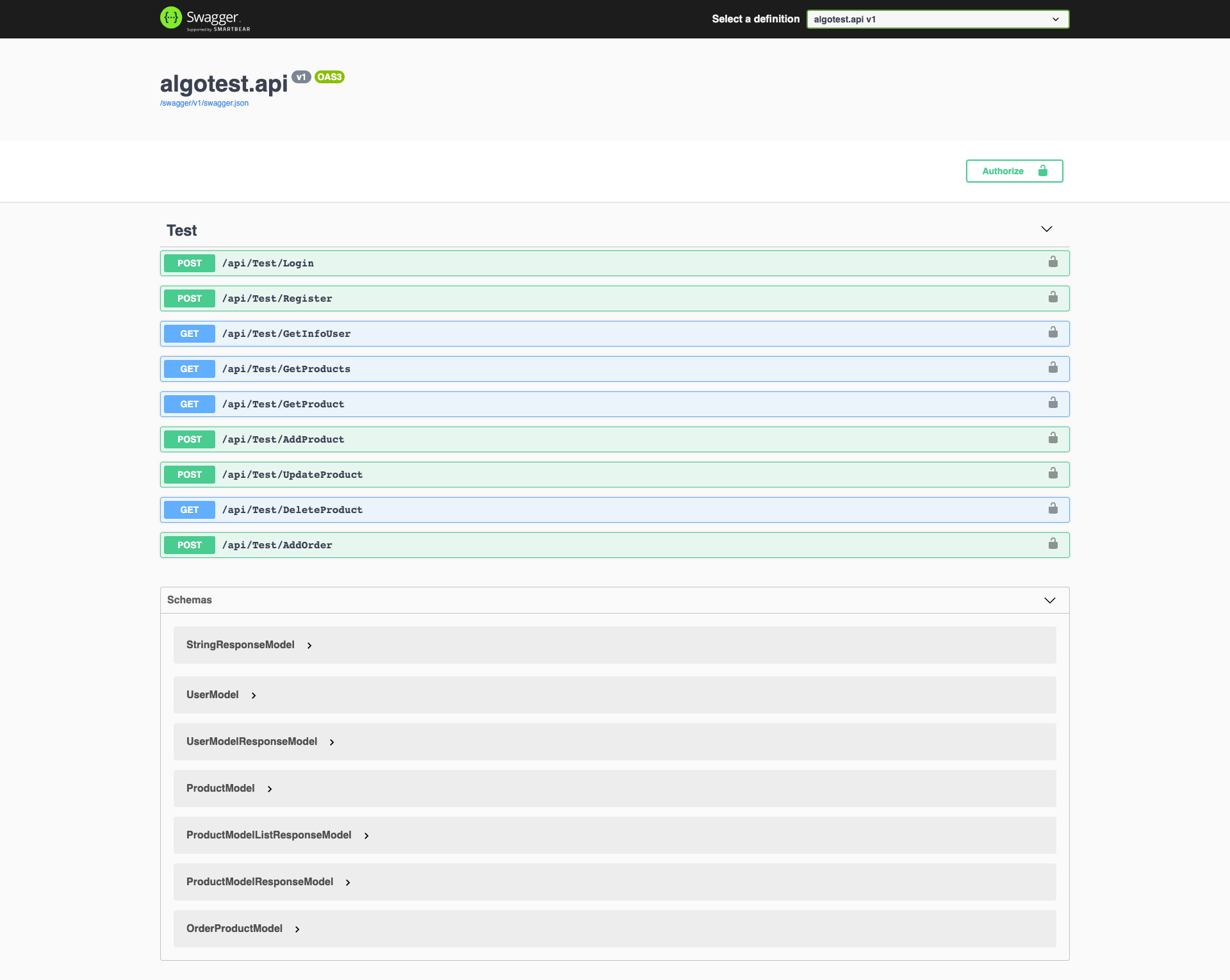 GitHub - salimsea/algotest
