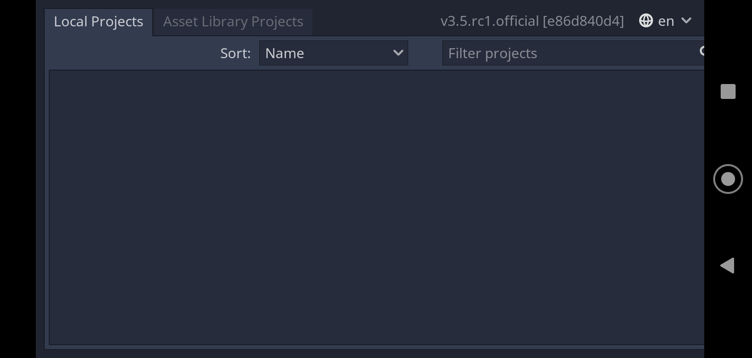 Right Edge of Android Editor Cut Off · Issue #61208 · godotengine/godot ...