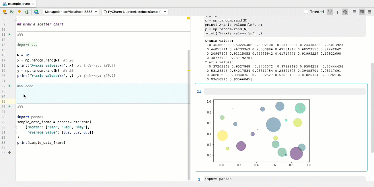 Pycharm like jupyter control · Issue #104893 · microsoft/vscode · GitHub
