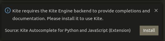 Kite Enginge backend not installed on remote server · Issue #432 ...