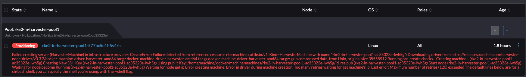 [BUG] unable to remove Machine from scaled cluster · Issue #1389 ...