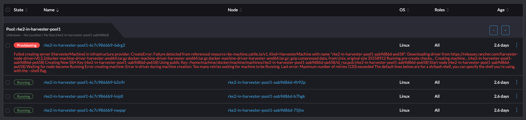 [BUG] unable to remove Machine from scaled cluster · Issue #1389 ...