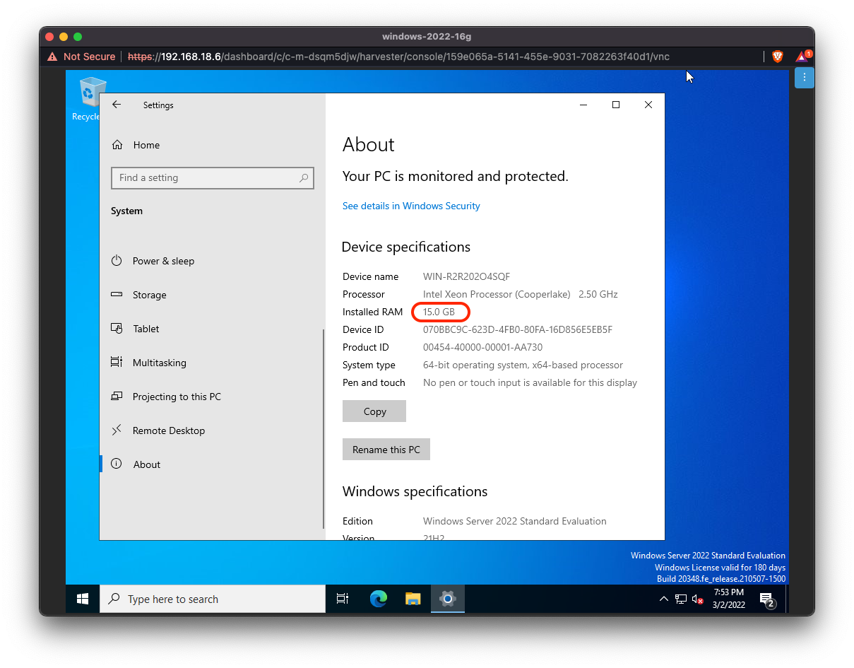 [BUG] Windows Server ISOs reboot system before getting to the ...
