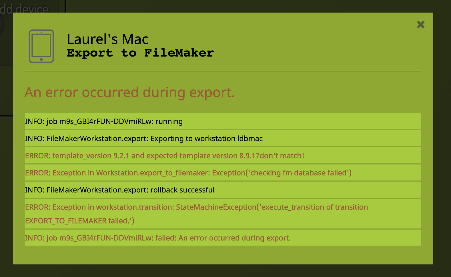 error in export URAP · Issue #655 · arch-kiosk/arch-kiosk-office · GitHub