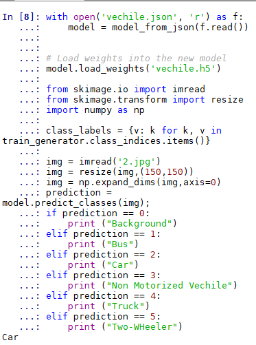 python projects in intelligent vehicular networks... GitHub - ar1721/Minor-Project-2019-VEHICLE-IDENTIFICATION-USING-DEEP ...
