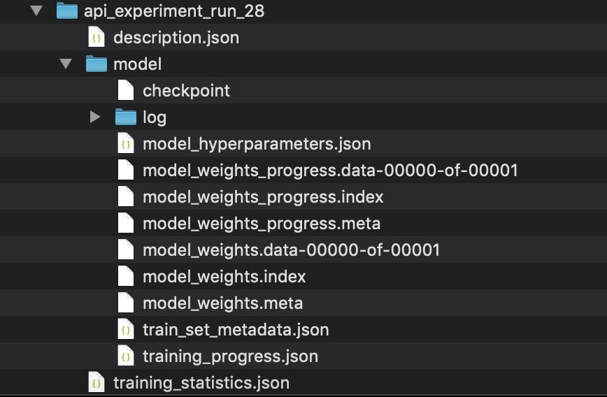 Using Programmatic API, not able to render test_statistics dictionary ...