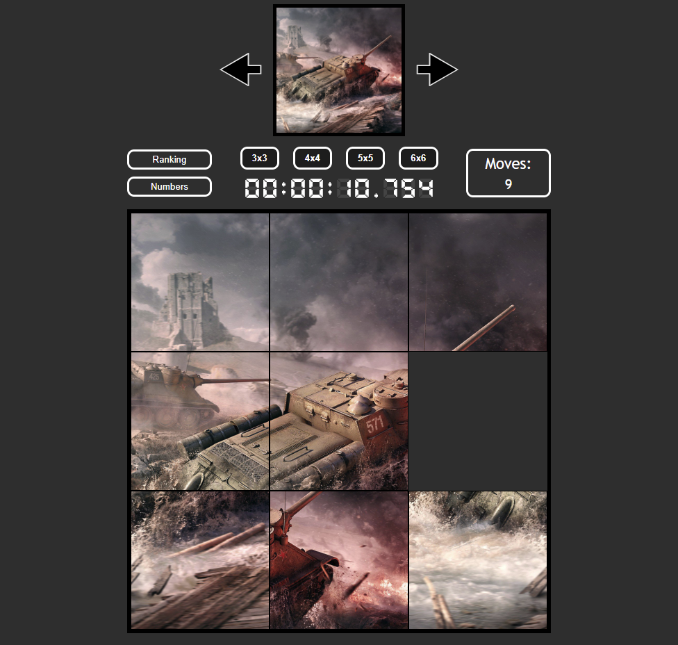 GitHub - MSiorr/15-Puzzle: 15 puzzle game - school project