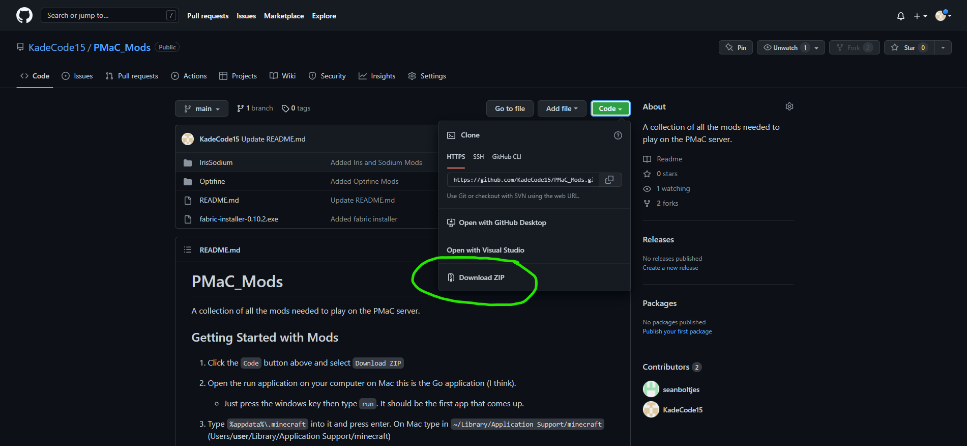 GitHub - KadeCode15/PMaC_Mods: A collection of all the mods needed to ...